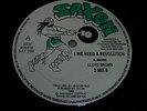 LLOYD BROWN-We Need A Revolution/Power Of Jah VINYL 12