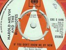 HAROLD MELVIN & THE BLUENOTES - IF YOU DON'T KNOW ME, PROMO,UK, CBS, S 8496 '72