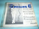 TRES RARE JUKE BOX DE CLAUDE FRANCOIS NO PHILIPS 373.701.F ORIGINAL + ENCART