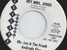 MR LEE AND THE FRANK ANDRADE FIVE - HEY MRS JONES - LET THE FOUR WINDS BLOW