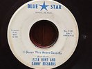 Detroit Michigan Hillbilly 45 - Esta Hunt/Danny Richards - on Blue Star/Fortune