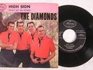 THE DIAMONDS “High Sign/Don’t Let Me Down” ORIG MERCURY PS Beautiful NM