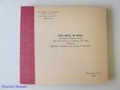 1947 5-LP 78 RPM Library of Congress Recordings FOLK MUSIC OF BRAZIL Afro-Bahian