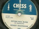 Rare Blues 78-Robert Nighthawk-Return Mail Blues/Sweet Lovin Woman-Chess 1484