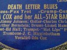 VOCALION 05336 DEATH LETTER BLUES / DEEP SEA BLUES, IDA COX  ALL STAR BAND NM 78