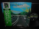 Kraftwerk Autobahn Japan Rare LP GREEN OBI INSERT