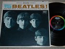 MEET THE BEATLES Rare NM/ NM CAPITOL Rainbow Colorband 1964 Orig 1st Pressing