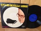 Arnaldo Estrella Solo Piano Villa Lobos Caravelle LP Brazil Pressing (Ex)