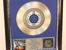 Status Quo, In The Army Now, Platin Record, platin Schallplatte, Award, gold