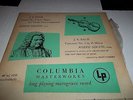 SZIGETI BACH SOLO VIOLIN CONCERTO ML-4286 USA LP excellent blue label mono orig
