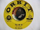 THE DEVILLES GREAT ROCKER 45 ON ORBIT 540 HEAR IT TELL ME SO