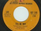 Northern Soul - Life - Tell Me Why - Reprise - US 1973 Vinyl Issue
