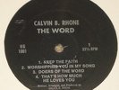 CALVIN B. RHONE 