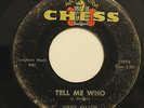 JIMMY NELSON-TELL ME WHO /HER LAST BYE BYE-R&B DANCER  on Chess