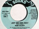 Rare 70s Soul 45 RONN COLBERT Just One Kiss Away on Silk City Sound (Hear) Selah