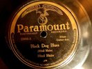 BLIND BLAKE PARAMOUNT 12464 BLUES 78 RPM RECORD E-