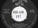 Elvis Presley EP (RCA 747 GERMAN) Blue Suede Shoes/Tutti Frutti/I Got A Woman