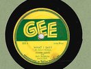 DOO-WOP : OLIVER JONES W/ RAY BARROW ORCH ON EARLY NUMBER GEE 78 GG4