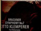 BRUCKNER SYMPHONY NO.7, KLEMPERER,COLUMBIA SAX 2454 / 2455 2 LP ORIG.BLUE/SILVER
