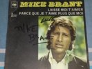 Mike brant disque dédicacé