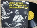 LENNIE NIEHAUS lp VOL. 1 THE QUINTETS CONTEMPORARY C3518 JACK MONTROSE DG