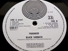 BLACK SABBATH PARANOID VERTIGO MINT AUDIO UK superb 1st press Ozzy Top Audio  