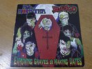 BLITZKID / MISTER MONSTER Green Vinyl Exhuming Graves & Making Dates 2002 RARE