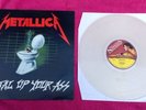Metallica Metal Up Your Ass CLEAR Vinyl LP, #22/250, no Knob,glass,promo,cd,