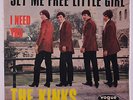 KINKS: Set Me Free Little Girl / I Need You 45 (Germany, PS, scuffed disc plays