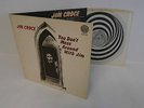 70s Folk Rock JIM CROCE don't mess Original 1972 UK Swirl Vertigo Vinyl LP MINT