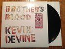 KEVIN DEVINE BROTHER'S BLOOD BLACK vinyl LP put your ghost to rest bubblegum