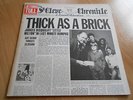 JETHRO TULL - THICK AS A BRICK, Original LP/Vinyl von 1972, guter Zustand