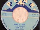Eddie Cash 45 PEAK Doing All Right RARE ROCKABILLY LISTEN