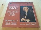 Jordi Savall Coin Hespèrion XX Bach Die Kunst der Fuge Astrée 1986 2 record-set