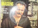 AUTOGRAPHE signed autogramm dédicace  45t lp georges brassens les 4z'arts