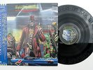 Iron Maiden   Stranger In A Strange Land   Japan OBi POSTER + Etched Maxi
