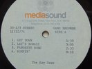 KAY GEES: Keep On Bumpin' / Masterplan ACETATE test METAL rare GANG funk SOUL lp