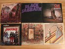 6 Black Sabbath Albums Mob Rules  Ozzie  Blizzard  Oz Master  Technical  Sabo