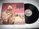 DEATH - Leprosy - Rare Original 1988 COMBAT Thrash HEAVY METAL LP