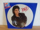 MICHAEL JACKSON LP PEPSI PICTURE DISC BAD 1ST PRESS 1987 + SLEEVE