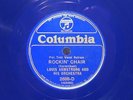 78 Jazz LOUIS ARMSTRONG Rockin' Chair / Sweethearts On Parade  Columbia Blue Wax