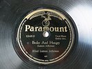 GUITAR BLUES: BLIND LEMON JEFFERSON - BROKE AND HUNGRY PARAMOUNT 12443