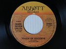 Mark Seven Unltd. 45 TOUCH OF GOODBYE / LOVE WITH MY NEIGHBOUR. VG+ to VG++ funk