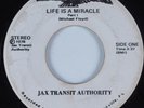 70s Soul Funk 45 JAX TRANSIT AUTHORITY Life Is a Miracle CYPRESS HEAR