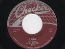 '57 Twin Spin CHECKER Blues J.B. LENOIR 5 Years/What About Your Daughter M- HEAR