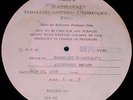 FDR President Roosevelt 7/20/44 acceptance speech set of 2 NBC 16