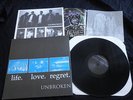 Unbroken - Life.Love.Regret Vinyl LP 1994 New Age sxe