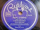 78 RPM DJANGO REINHARDT ECLATS DE CUIVRE TONS D'EBENE RYTHME 5024 shipping 7.8$