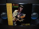 Stevie Ray Vaughan Live Alive Japan Orig. 2LP OBI INSERT NM/NM