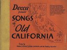 78 RPM RARE FOLK SONGS OF CALIFORNIA ON DECCA 47 MUST SEE / EE-
